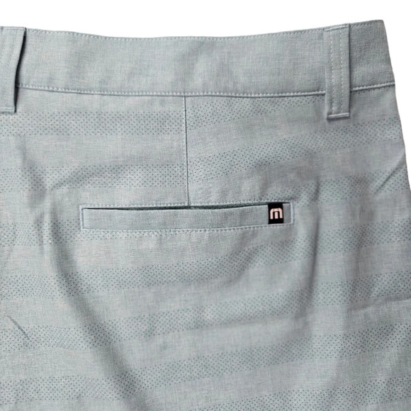 NWT Travis Mathew Men Sz 42 Blue Lake Powell 4-Way Stretch Quick Dry Golf Shorts - Picture 4 of 13